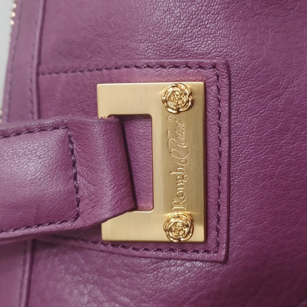Beautiful Rough Rose's leather top handle bag - Picture 3 of 8